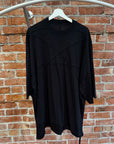 RICK OWENS PENTAGRAM JUMBO TEE ‘BLACK’