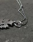 CHROME HEARTS SMALL TRIPLE CROSS NECKLACE ‘SILVER’