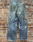 ACNE STUDIOS 1981 TROMPE LOOSE FIT CHAIN DENIM ‘BLUE’