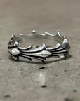 DEAL DESIGN LEGATO FLARE RING 'SILVER'