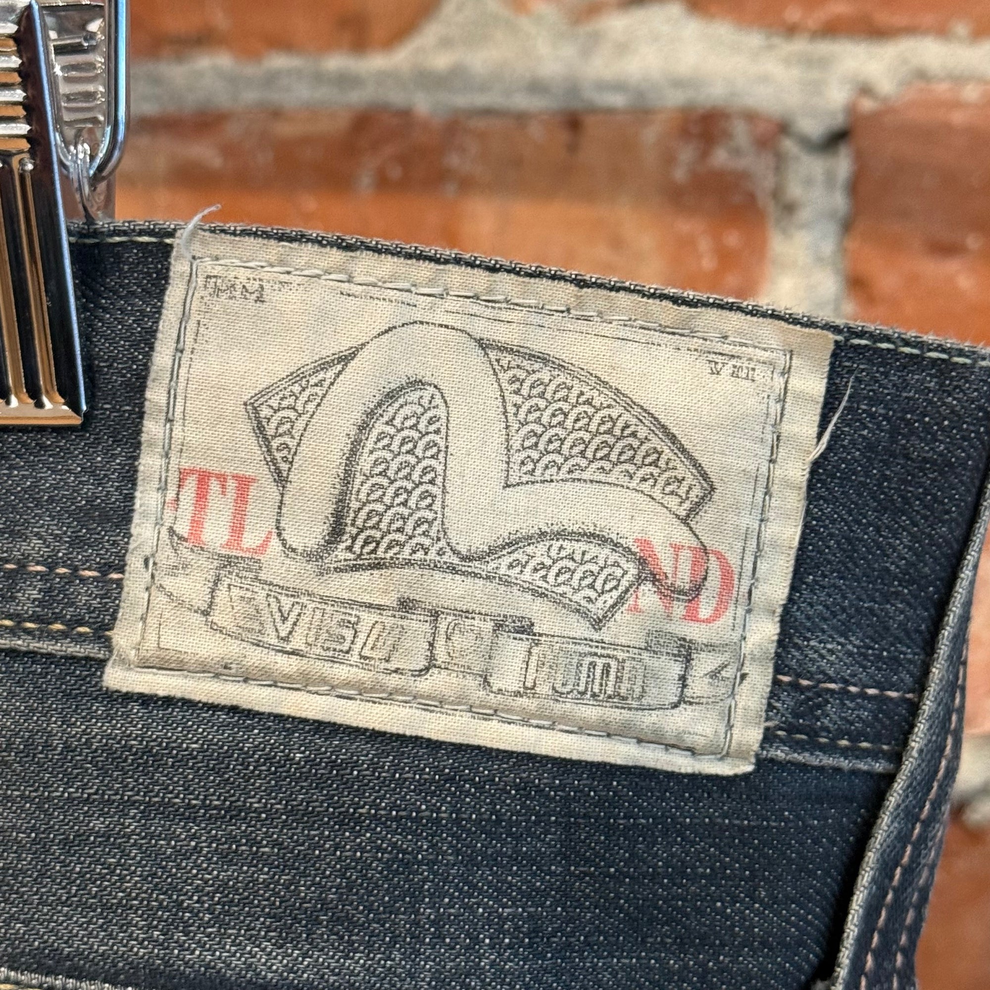 EVISU X PUMA STRAIGHT LEG DENIM 