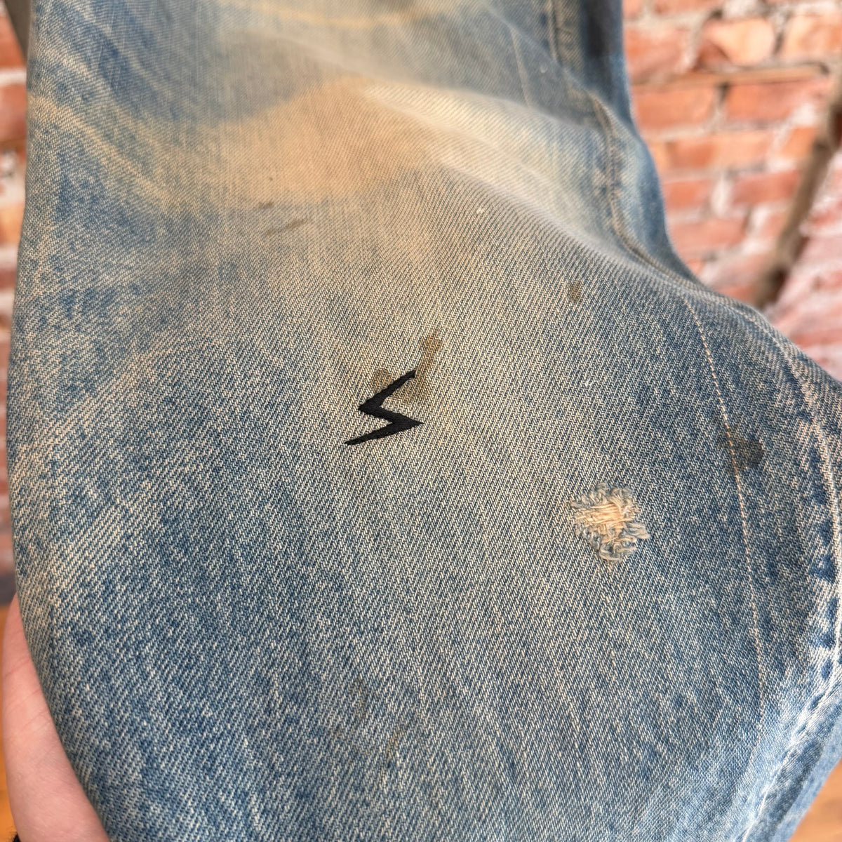 UNDERCOVER SS06 "T" KLAUS DENIM (BRAND NEW WITH TAGS) 'VINTAGE BLUE'