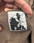 RICK OWENS FW24 PORTERVILLE DRKSDHW GIMP HOODIE ‘DUST’