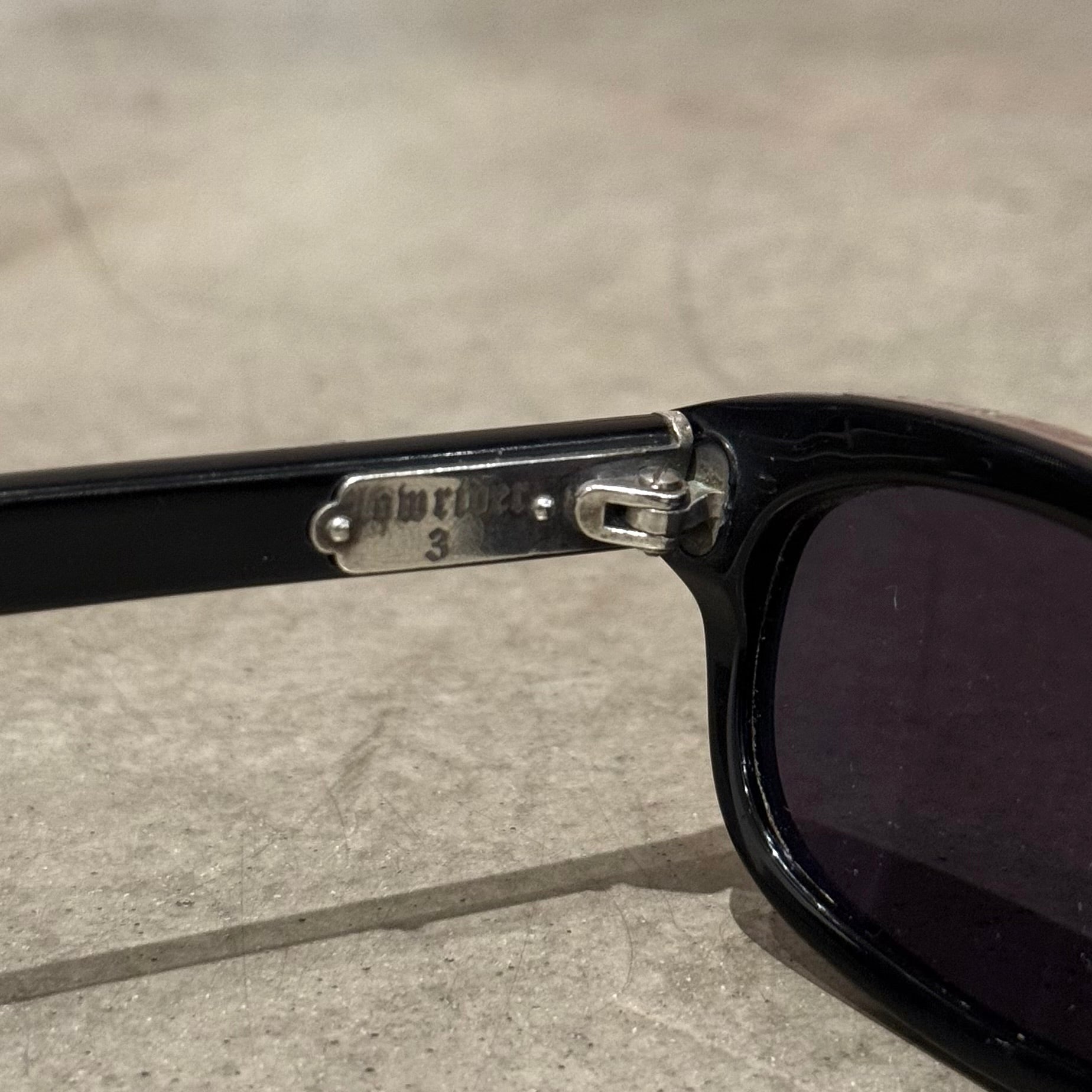 CHROME HEARTS LOWRIDER 3 SUNGLASSES ‘BLACK’