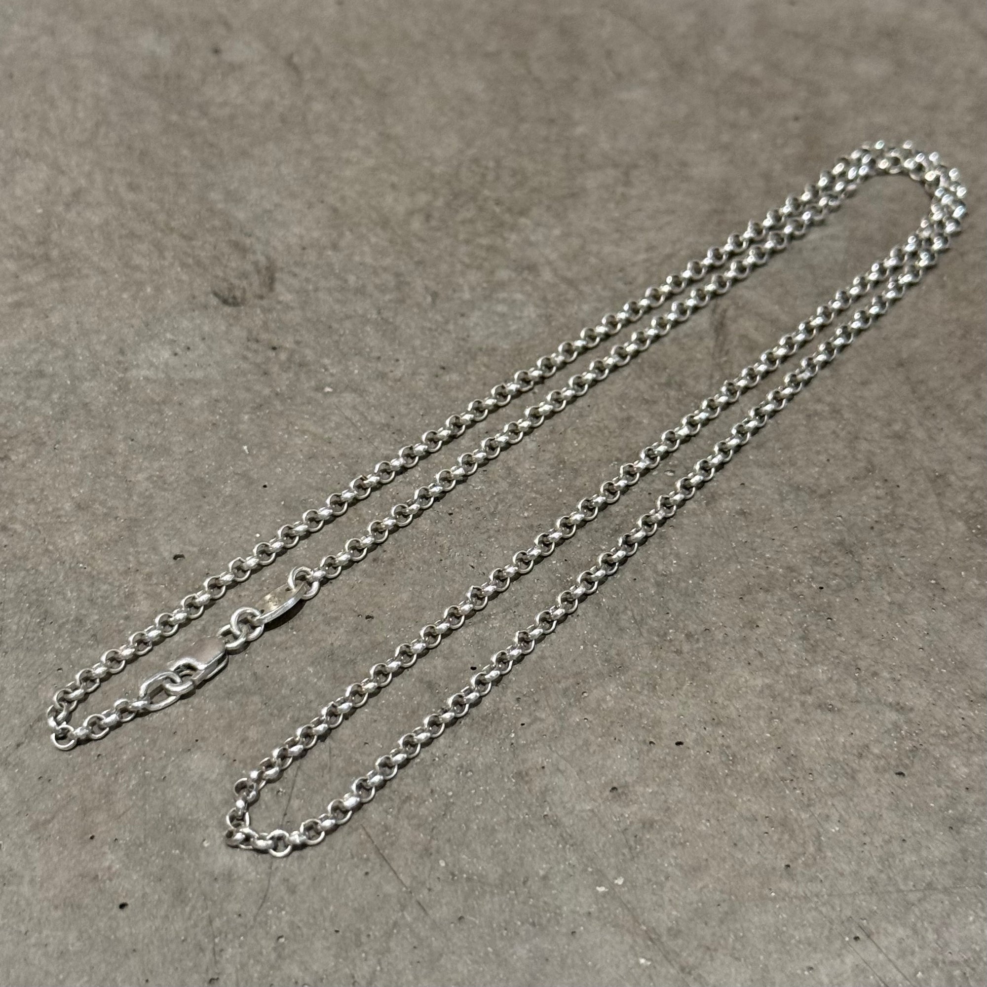 CHROME HEARTS 20” ROLL CHAIN ‘SILVER’