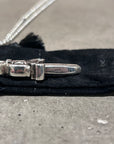 CHROME HEARTS DOUBLE DAGGER NECKLACE ‘SILVER’