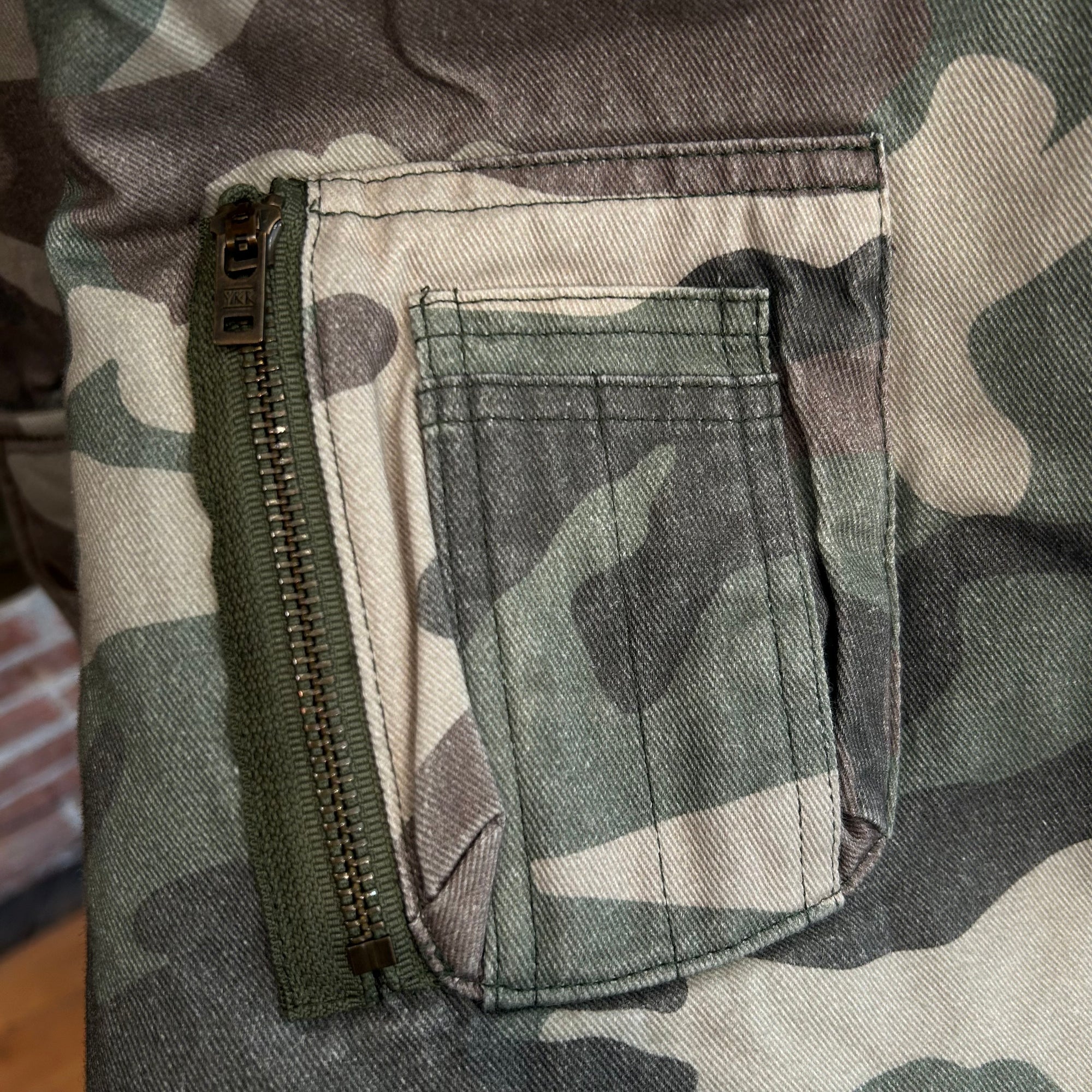 ROUGH SIMMONS AKIRA NEOTOKYO RIOT BOMBER JACKET ‘GREEN CAMO’