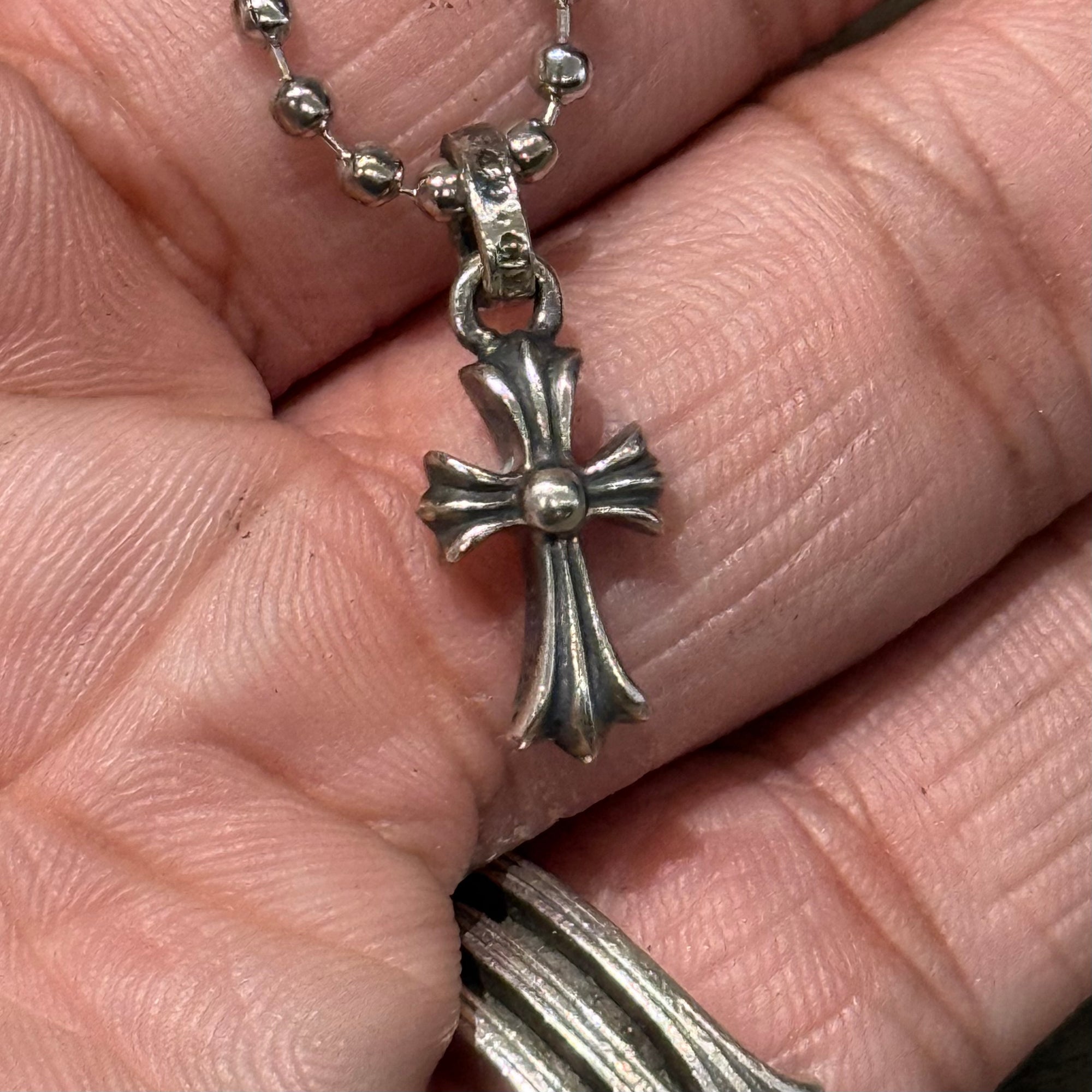 CHROME HEARTS BABY FAT NECKLACE ‘SILVER’