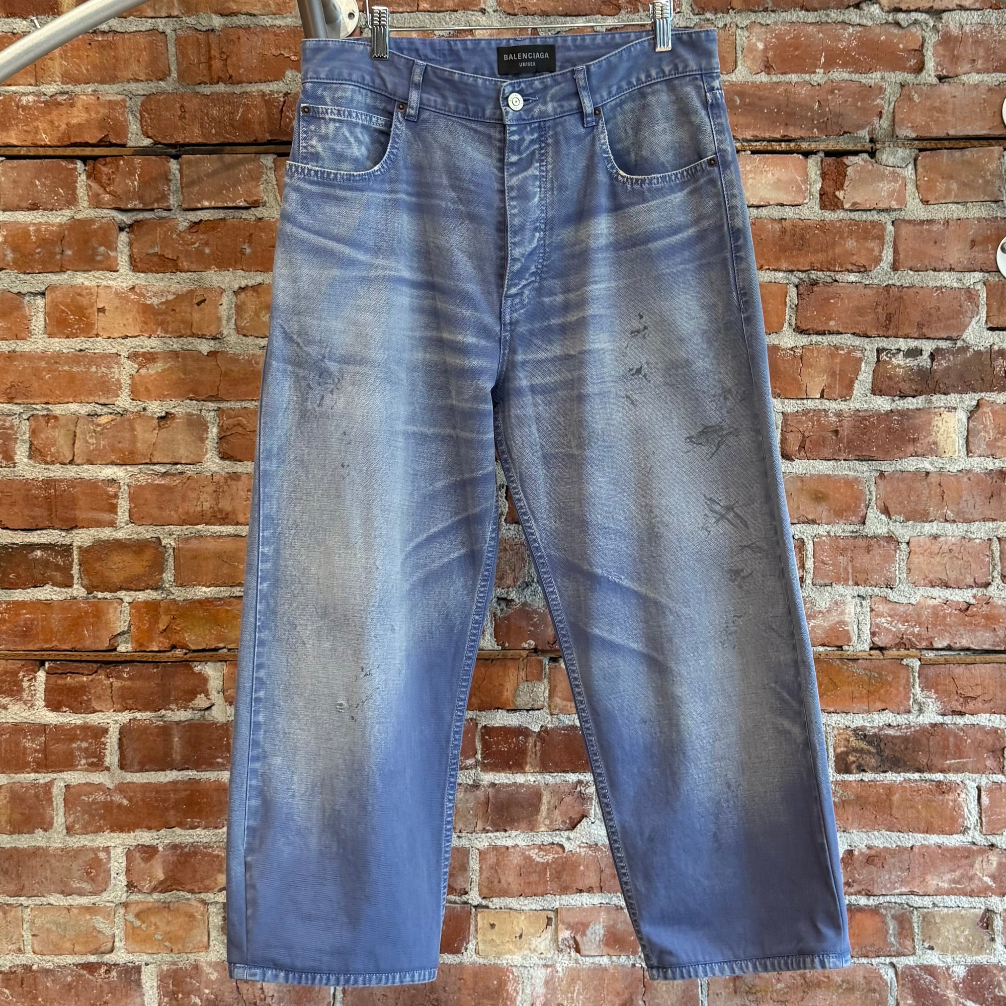 BALENCIAGA SS23 LOOSE FIT WORKWEAR DENIM ‘FRENCH BLUE’