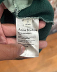 ACNE STUDIOS OVERSIZED FLINT FLAG QUARTER ZIP RUGBY ‘MULTI’