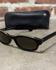 CHROME HEARTS MATTE LOWRIDER SUNGLASSES ‘BLACK’