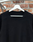RICK OWENS FW25 CONCORDIANS DRKSHDW WALRUS CUT TEE ‘BLACK’