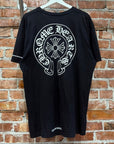 CHROME HEARTS HORSESHOE LOGO POCKET TEE ‘BLACK’