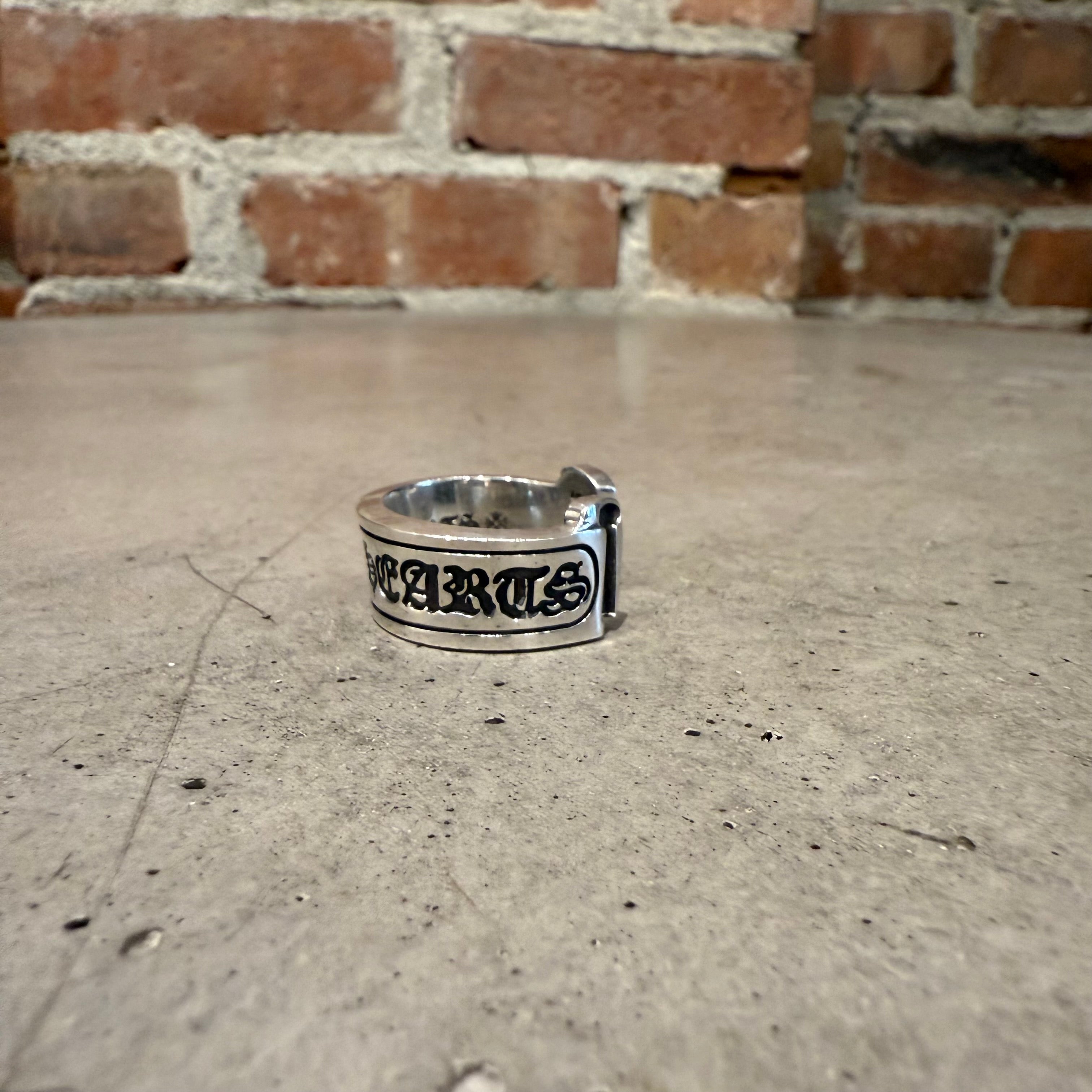 CHROME HEARTS LARGE SCROLL RING 'SILVER' – Sadō Room