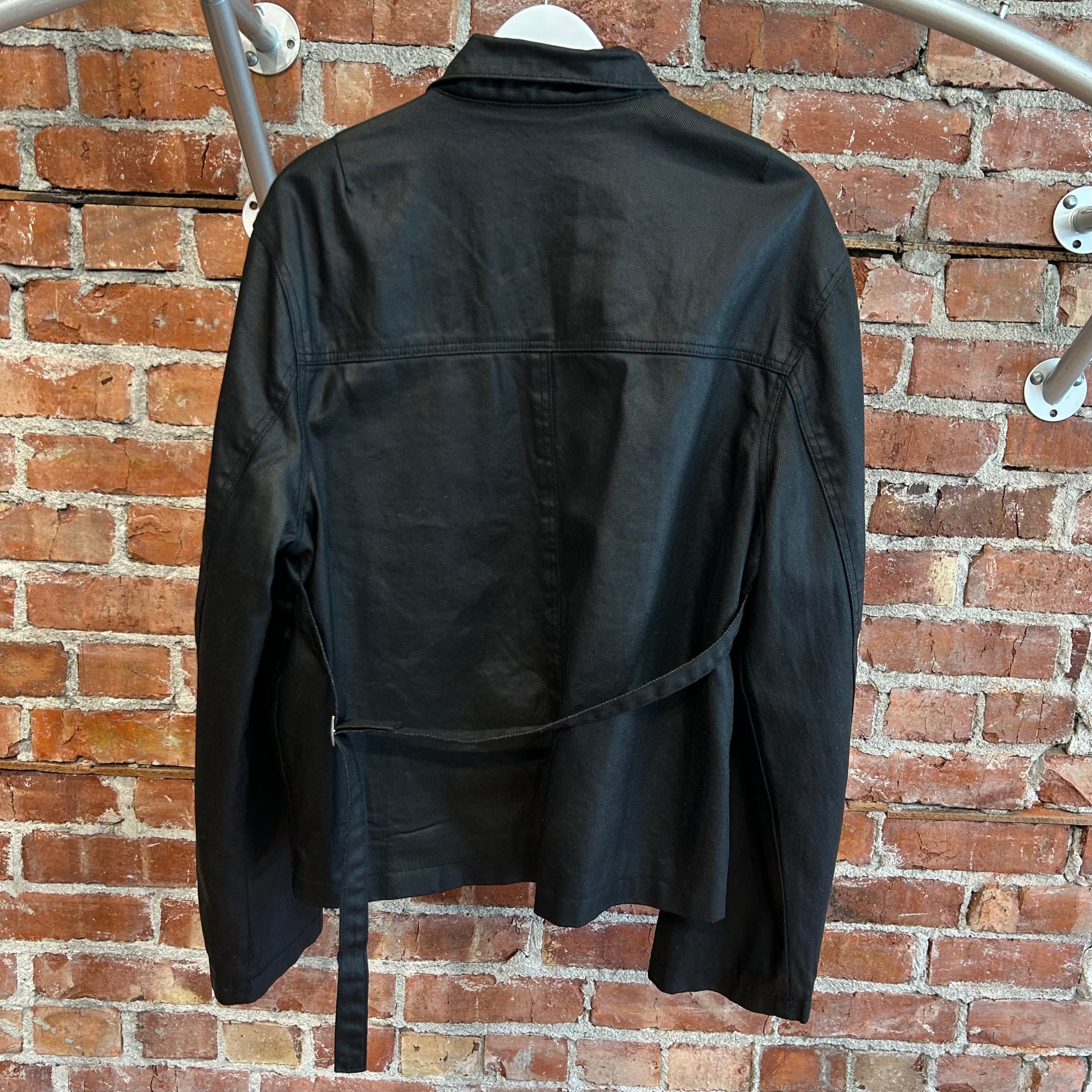 SOMAR PERIL WAXED MOTO JACKET ‘BLACK’