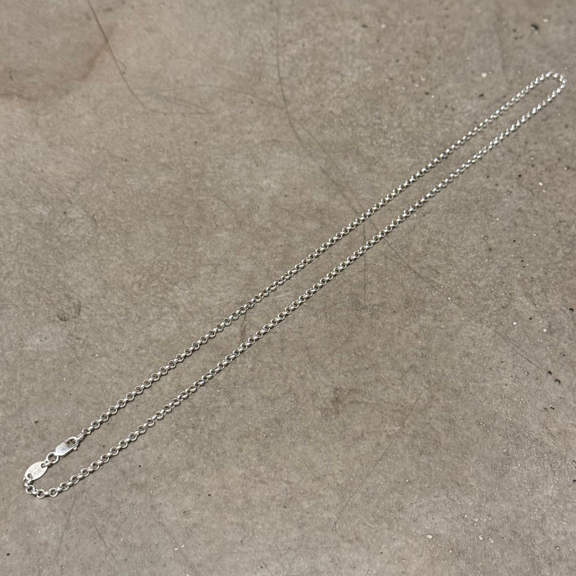CHROME HEARTS 20” ROLL CHAIN ‘SILVER’