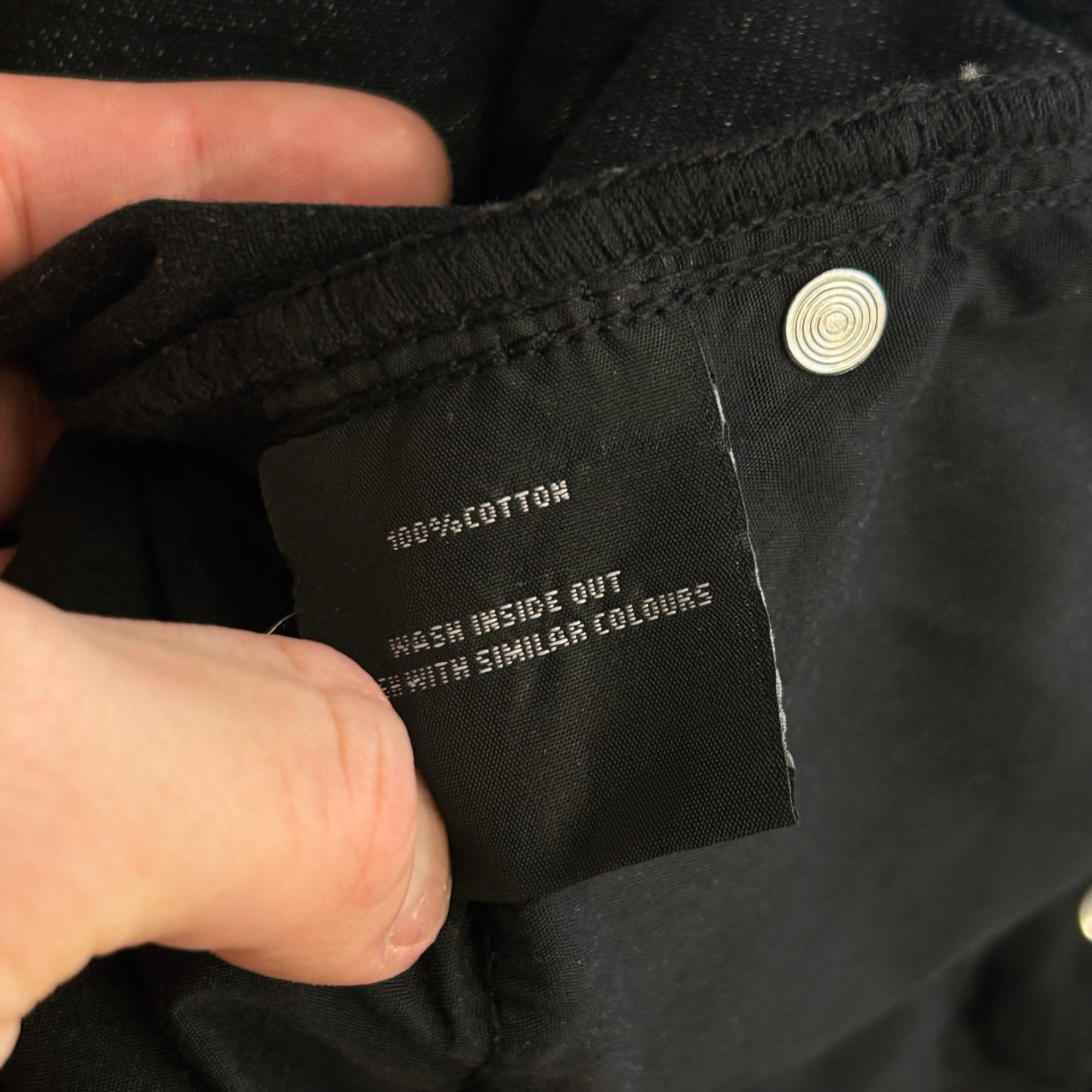 BASKETCASE GALLERY FLARED JEANS ‘VINTAGE BLACK’