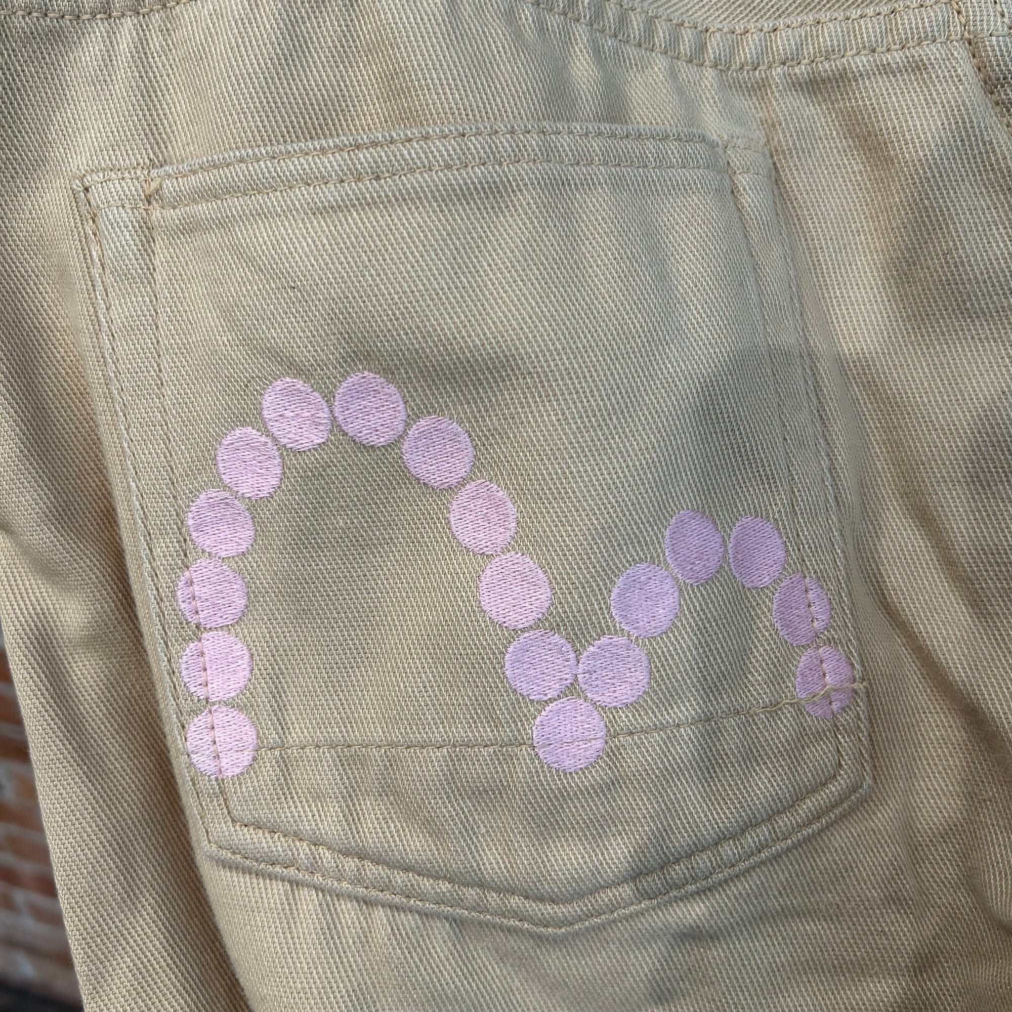 EVISU FAIRWAY SAKURA DENIM 'SAND'