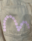 EVISU FAIRWAY SAKURA DENIM 'SAND'