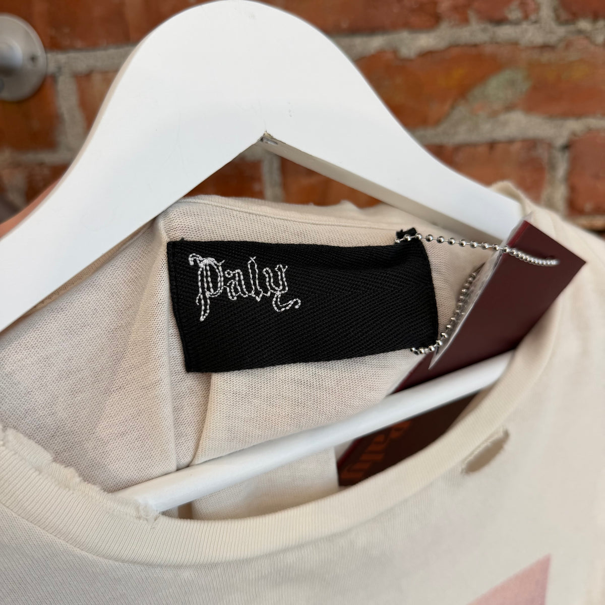 PALY HOLLYWOOD SS26 BOUND FOR GLORY TEE ‘WHITE’