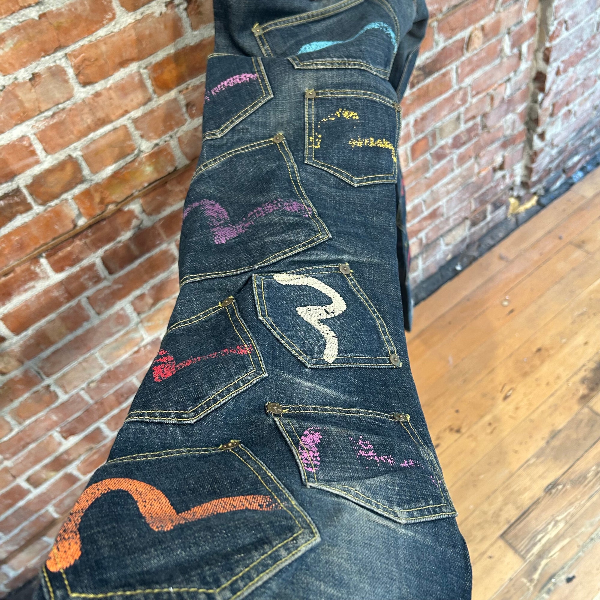 EVISU MULTIPOCKET PARIS DENIM 'INDIGO'