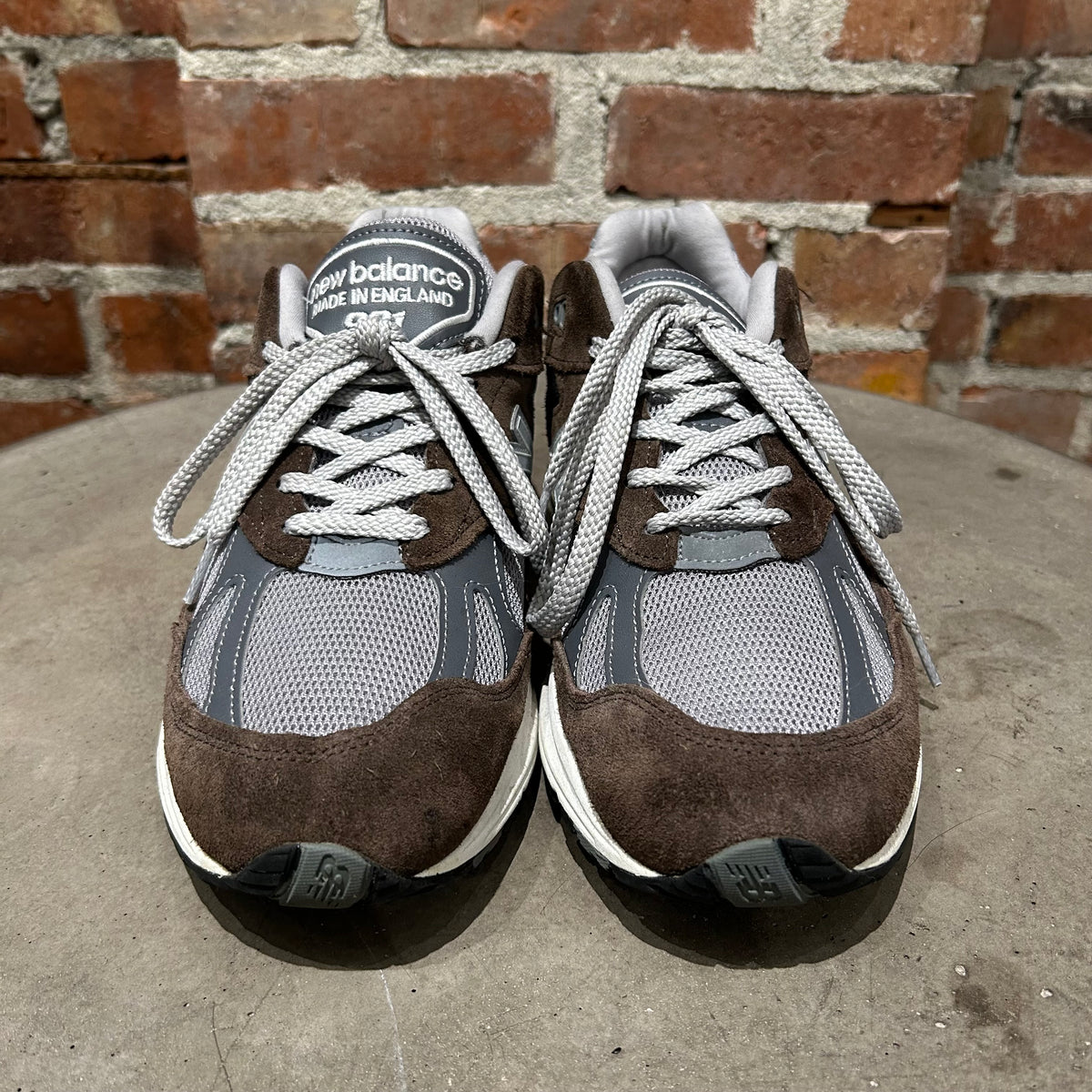 NEW BALANCE X TEDDY SANTIS MADE IN ENGLAND 991 SNEAKERS ‘MOCHA’