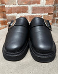TOGA VIRILIS PUFFER BUCKLE LOAFER ‘BLACK’