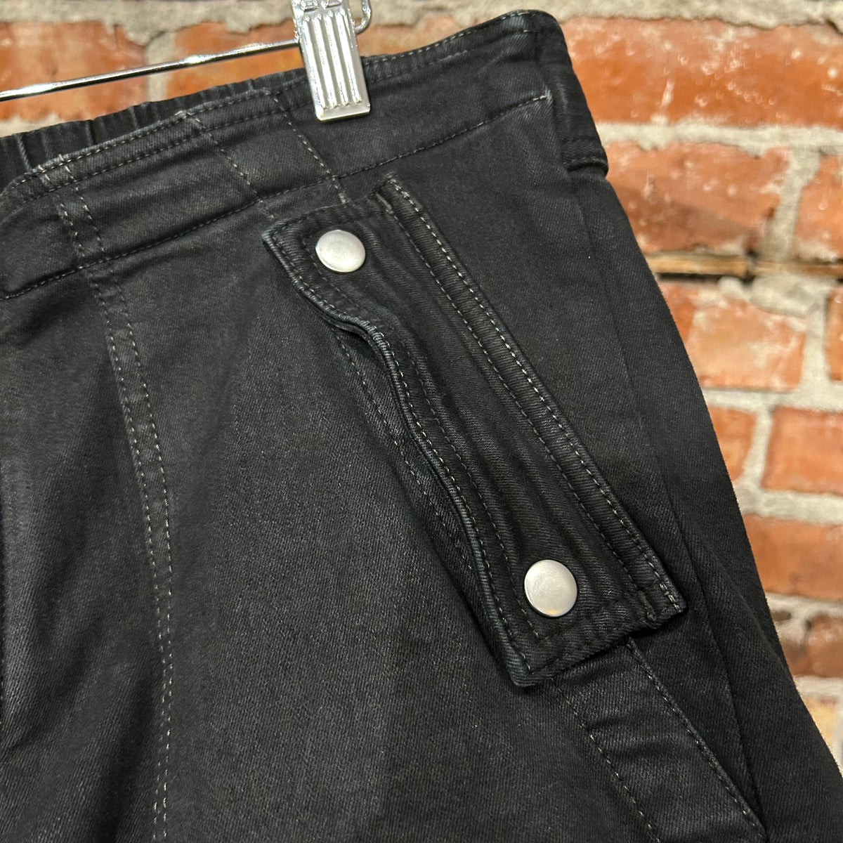 RICK OWENS SS23 EDFU DRKSDHW AIRCUT DENIM ‘BLACK’