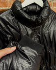 POST ARCHIVE FACTION 5.1 DOWN RIGHT PUFFER JACKET ‘BLACK’