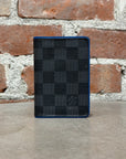 LOUIS VUITTON DAMIER BIFOLD WALLET ‘BLACK/BLUE’