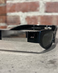 GUCCI MOTO ACETATE SUNGLASSES ‘BLACK/SILVER’