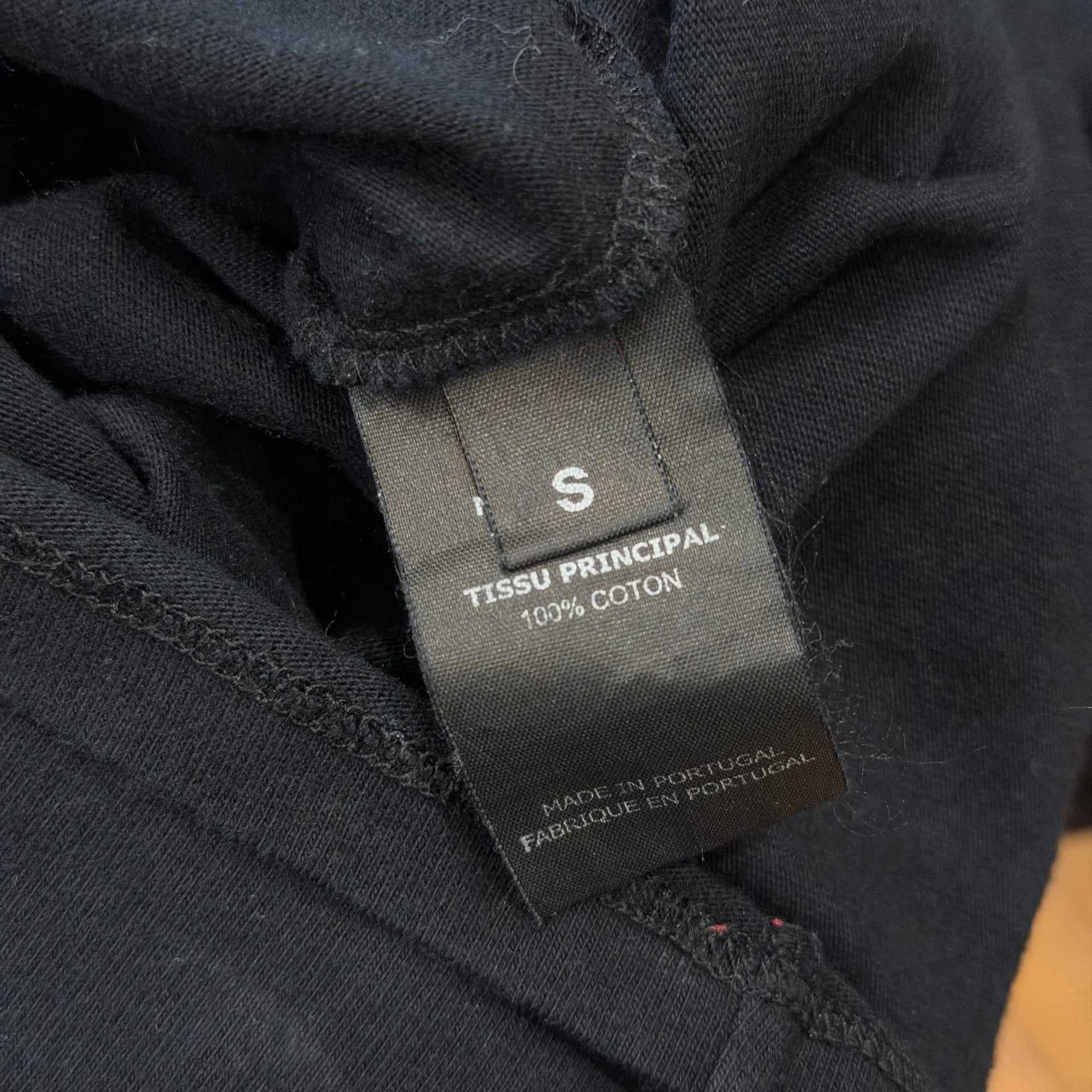VETEMENTS AW20 "COLLAR" TURTLENECK ‘BLACK’
