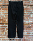 MARGIELA MM6 DISTRESSED TROUSERS ‘BLACK’