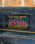 EVISU LOT 2000 SINGLE GULL DENIM 'INDIGO/IVORY'