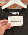 ACNE STUDIOS FLORAGRATAN-13 KNIT SWEATER ‘MOSS’
