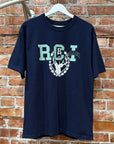 REESE COOPER COLLEGIATE CREST TEE ‘NAVY’