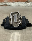 KING BABY ONE DOLLAR NOTE RING ‘SILVER’