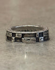 CHROME HEARTS MATTY BOY 99 EYES SPACER RING ‘SILVER’