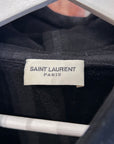 SAINT LAURENT FW21 50s SIGNATURE HOODIE ‘BLACK’