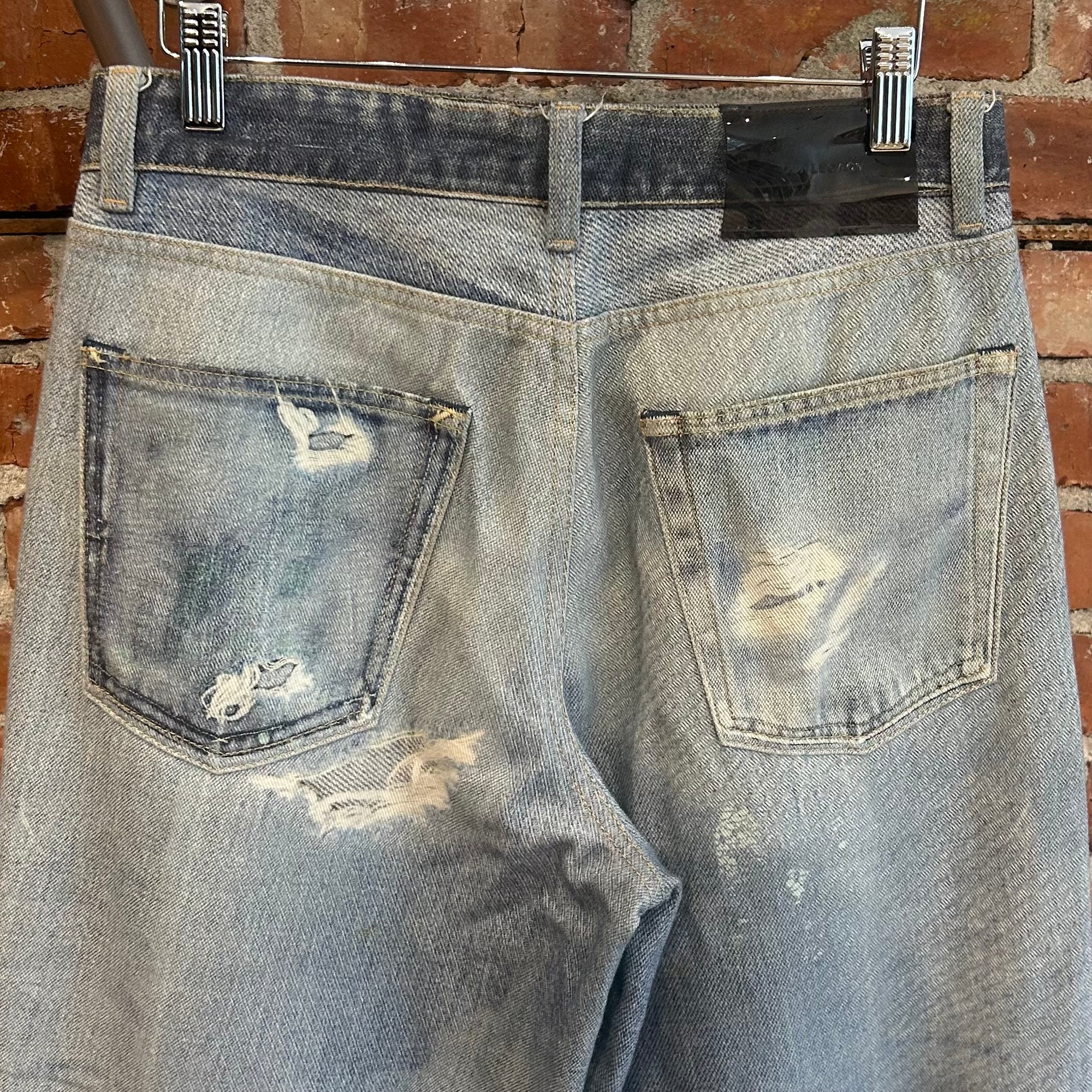 OUR LEGACY FULL CUT TROMPE DIGITAL DENIM ‘LIGHT WASH’