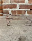 PRADA PR 17ZV GLASSES ‘TRANSLUCENT PINK’