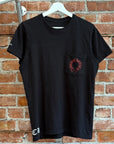 CHROME HEARTS CEMETERY HORSESHOE TEE ‘BLACK’