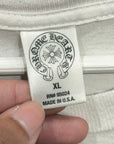 CHROME HEARTS VINTAGE CELTIC PLUS CROSS LONGSLEEVE ‘WHITE’