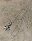 CHROME HEARTS BS FLEUR NECKLACE ‘SILVER’