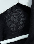 CHROME HEARTS CROSS SPINE PULLOVER HOODIE ‘BLACK’