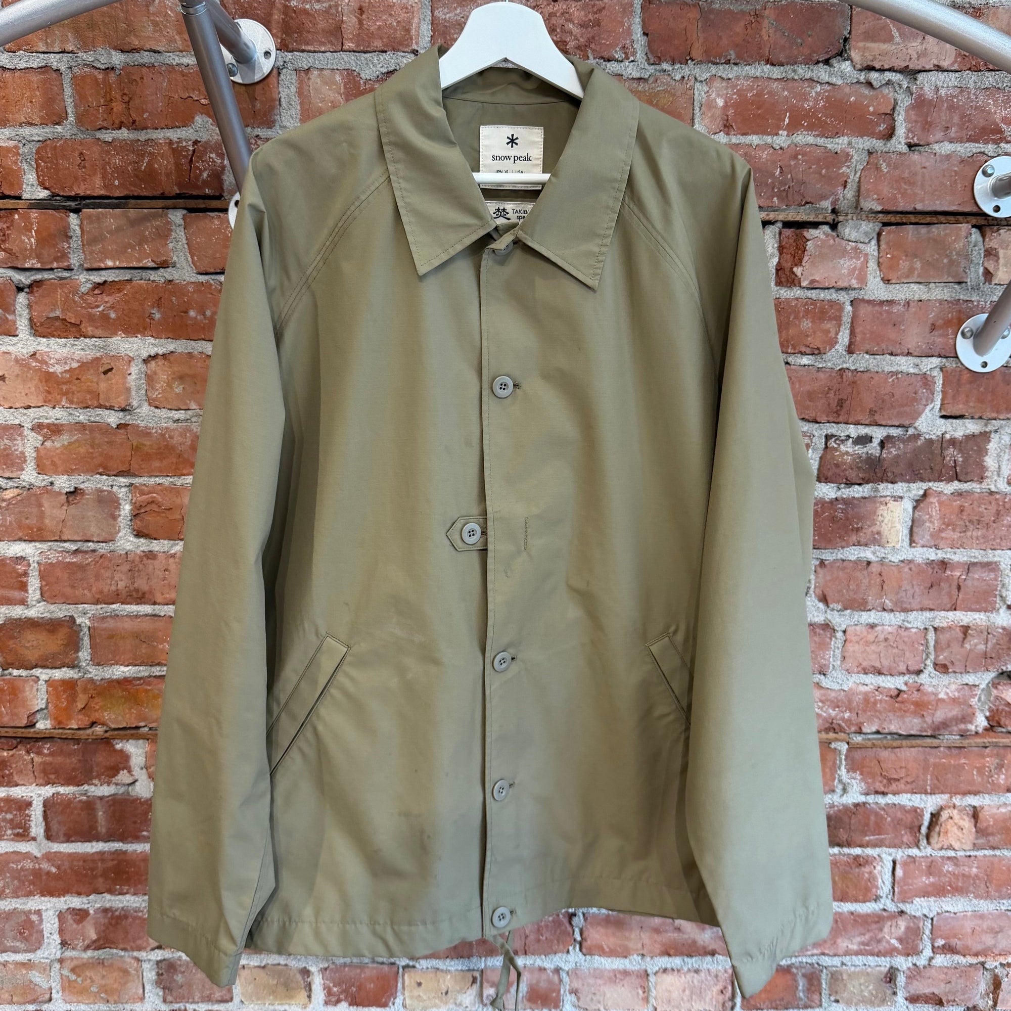 SNOWPEAK TAKIBI SPEC SWING JACKET ‘TAN’