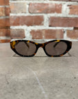 MIU MIU A03S TORTOISE FRAME SUNGLASSES ‘BROWN’