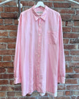 OUR LEGACY DARLING COTTON SILK SHIRT ‘BABY PINK’