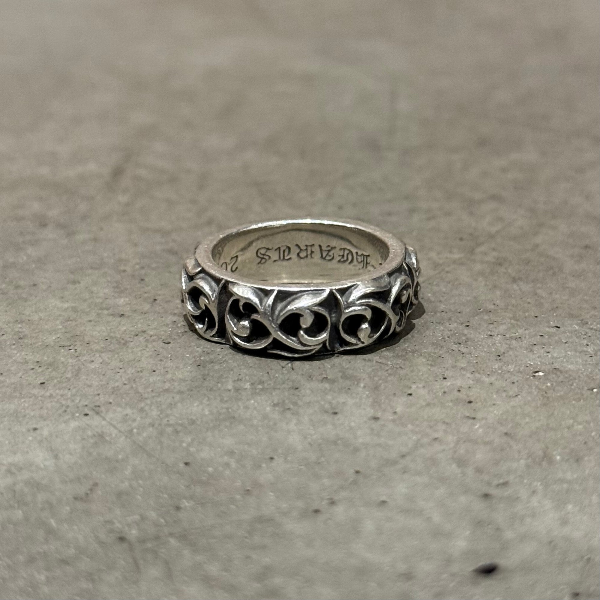 CHROME HEARTS ETERNITY VINE RING ‘SILVER’