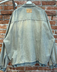 BALENCIAGA FW23 REVERSIBLE OVERSIZED DENIM JACKET ‘VINTAGE BLUE’